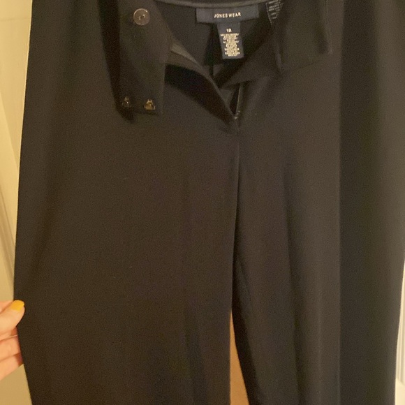 Jones New York- navy blue wide leg pants - Picture 5 of 5